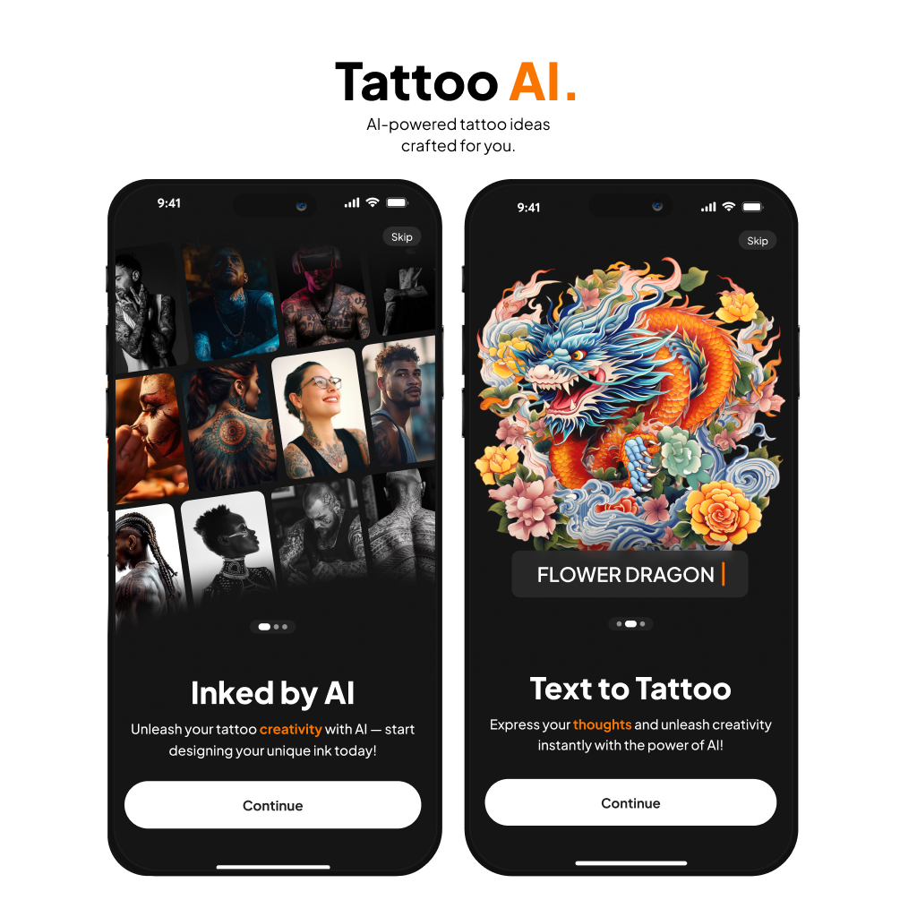 AI-powered tattoo ideas crafted for Tattoo AI users